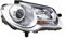 EDA PREMIUM auto Scheinwerfer Rechts 1T1941006B passend für VW TOURAN 2007-2010, mit Stellmotor für LWR, H7/H7, ECE