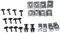 VTAIEX Clip-Verschlüsse 26 Stücke Unter Abdeckung Unterboden Motor Befestigungs Clips Schild Trim Panel Schraube Für Audi A4 B8 2008-2017 2016 2015 2014 2013 2012 2011 2010 2009