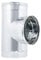 ALLINOX Raccordo a T 90° Doppia Parete Giunto Tee Coibentato Acciaio INOX Per Canne Fumarie (DN 150/200)