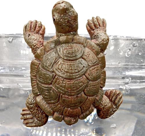 Mxshc Tortoise Figure Plant Pot Hanger - Plant Pot Simulation Turtle Decoration | Resin Turtle Flower Pot Hanger Statue for Fence, Patio, Lawn, Yard
