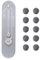 iFutniew Marque-Page LED, Lampe de Lecture Pliable Ultra-Fine à Lumière Chaude pour Livres, Lampes de Poche et Liseuses, Idéale pour la Lecture de Nuit.