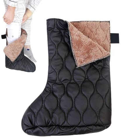 Protezione Per Gambe In Gesso Antivento Per Adulti, Protezione Per Gambe Invernale In Gesso - Calza Protettiva Antivento - Copri Calzino In Gesso Per Piedi, Protezione Per Gambe Calde, Protezione Per
