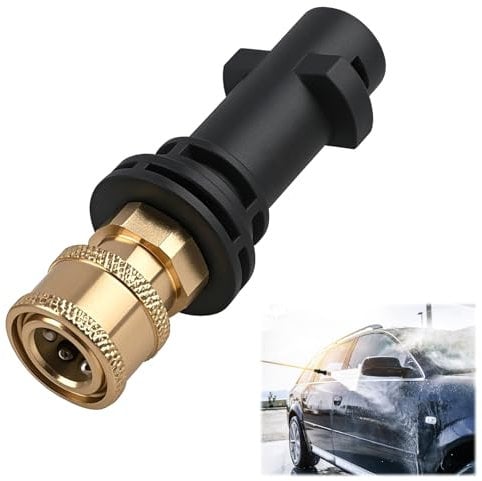 High Pressure Washer Gun Adapter with 1/4'' Quick Connect Female Fitting Compatible with Karcher/Kärcher K Series K2 K3 K4 K5 K6 K7