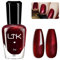 Red Pearl Nail Polish - Wine Red Nail Polish - Air Fast Dry Nail Varnish - Pearlescent Shimmer Burgundy Nail Varnish - Long Lasting Dark Red Christmas Nail Art Paint For Women Girls Manicure DIY