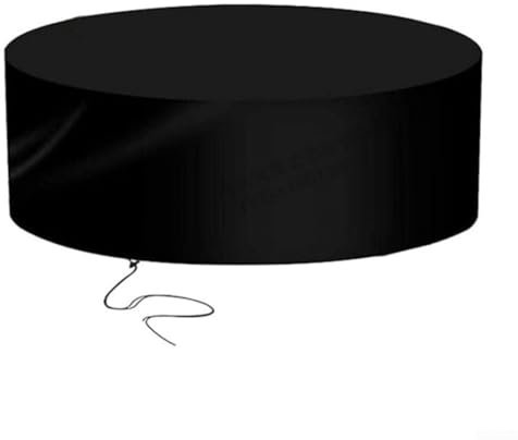 Bâche de piscine ronde de 160 cm – Couverture solaire pliable pour enfants – Convient pour piscine pour chiens – Baignoire gonflable – Anti-UV et anti-poussière – Noir (L x P x H)