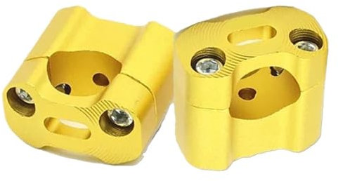 Elevador Manillar Abrazadera de Manillar de palanquilla CNC Adaptador de Abrazadera de Montaje de elevadores de Barra Ancha 22 28mm para Motocicleta Pit Dirt Bike MXATV