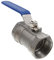 POPETPOP Robinet à Boisseau Sphérique Pouce Fileté Interne Acier Inoxydable Pour Eau Pétrole Gaz Interrupteur Manuel Étanchéité