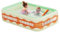 XUQEAYWD 130 x 90 x 50 cm. Piscina hinchable rectangular, piscina hinchable, piscina infantil, piscina infantil, piscina inflable, piscina para exteriores, plegable