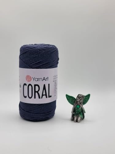 YarnArt Coral Yarn, Strong & Smooth Cord Yarn for Crochet Bags (1910)
