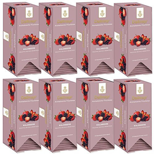 Dallmayr Aromatisierter Früchtetee Waldbeere 8 x 25 x 2,5g