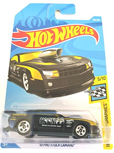 Hot Wheels 2018 50th Anniversary '10 Pro Stock Camaro 202/365, Black