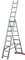 KRAUSE Corda VielzweckLeiter mit Treppenfunktion 3x8 Sprossen