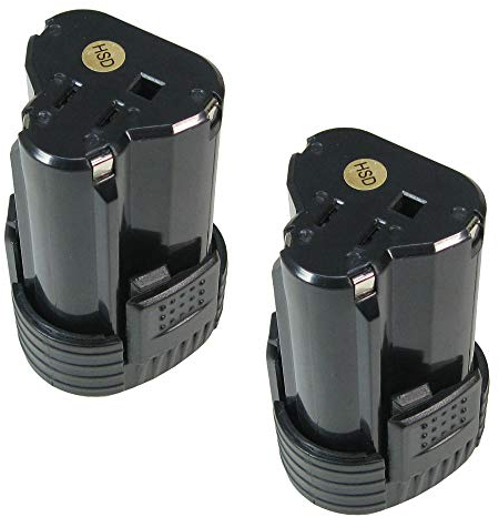 2x Trade-Shop Premium Li-Ion Akku, 12V / 2000mAh ersetzt WA3503 für Worx WX125 WX382.2 WX382.3 WX540.3 WX677 WU025