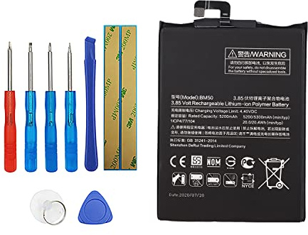 Vvsialeek Batería de repuesto BM50 compatible con Mi Max 2 Max2 MDE40 MDI40 con kit de herramientas gratuito