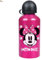 BricoLoco. Botella cantimplora aluminio 500ml rosa Minnie. Botella agua térmica Mouse CO2 niño y niña. Regalo cumpleaños, comunión