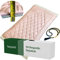 mahnur Tapis de prière rembourré extra épais avec boîte cadeau Rose 120 x 70 x 5 cm