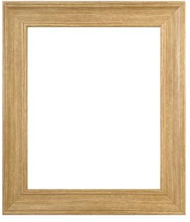 FRAMES BY POST Scandi Bilderrahmen Eiche A2 Kunststoffglas