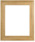 FRAMES BY POST Scandi Bilderrahmen Eiche A2 Kunststoffglas