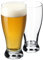 KADAX Set di bicchieri da birra in vetro, tulipani da birra, bicchieri di grano per birra scura e chiara, bicchieri da birra artigianali, boccale da birra (565 ml, 2 pezzi trasparente)