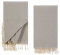 Tuiste Saunatuch Grau 2er Pack, Saunakilt Damen und Herren, Strandtuch, Saunahandtuch, Picknickdecke, Hamamtuch%100 Baumwolle, Strandtücher, Strandhandtuch XXL, Badehandtuch 100x180
