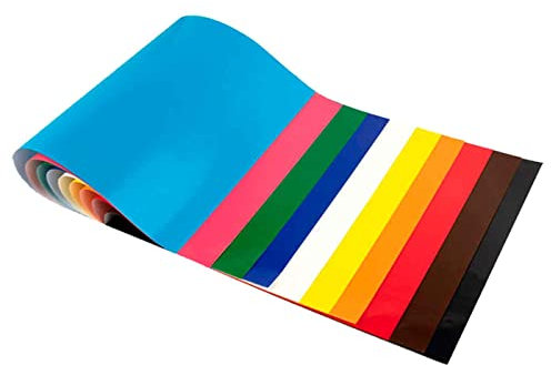 Tradineur - Pack de 40 papel charol - Ideal para que los niños hagan manualidades en la escuela y en el hogar. - 33 x 23 cm