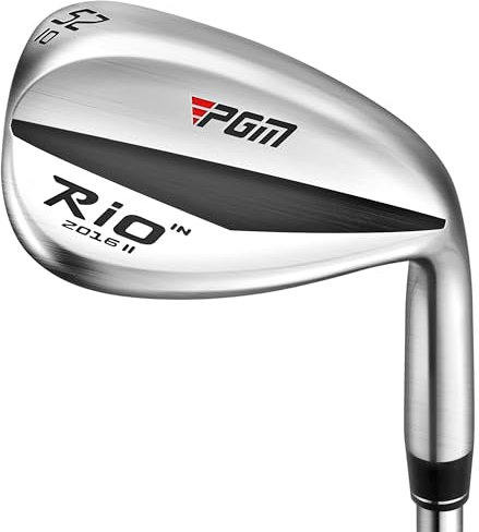 PGM Golfkeil für Damen und Herren – 52/56/60 Grad Spaltkeil Sandkeil Lob Wedge rechte Hand – niedriger Schwerpunkt – gefräste Fläche für mehr Spin – leicht aus dem Bunker zu entkommen