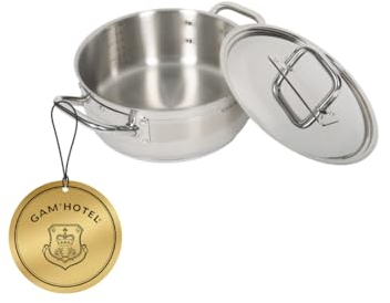 Gam'hotel - Faitout inox 28 x 11 cm induction