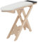 HOOTNEE Modelo De Mesa De Planchar 1 12 Mueble Decorativo para Casa De Muñecas Acabado En Madera