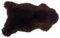 KABAJA Lammfell Echt - Teppich Flauschig - Natürliche Schaffell Braun 120-130 cm - Deko Wohnzimmer Fell Decken - Weich Schaffelldecke - Schlafzimmer Lammfelle - Naturfell