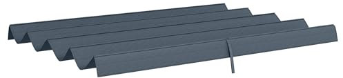 Outsunny Retractable Pergola Roof, Sun Shade Cover, UV30+ Protected Replacement Canopy Fabric for 2.85 x 2m Pergola, Dark Grey