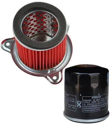 Moto Aria E Filtro Olio for XL600V Transalp 600 1987-2000 XRV650 Africa Twin 650 1988-1990 XRV750 1990-1992