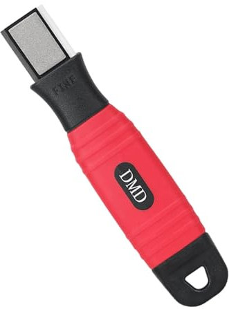 Schärfer für Außengeräte - Gartenschärfer für Gartenwerkzeuge für Diamantschärfstein Doppelkorn | Schleifer für Gartenscheren | Schleifwerkzeug zum Schleifen