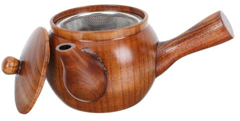 Hoement Infusor De Té De Madera Exquisito Colador De Tetera China Para De Oficina En Casa