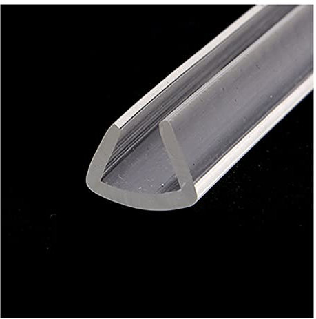JIEYUZYUO Joint En Caoutchouc Transparent En Forme de U, Longueur 10/5 M, Pour Le Bord Du Cadre de Porte/16Mm * 10Mm/Length:10M