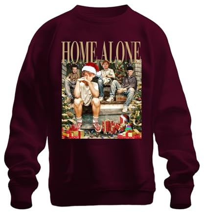 Home Alone Gangster Retro Vintage Kevin Kate Harry Marv - Weihnachten Christmas Xmas Unisex Weihnachtspullover