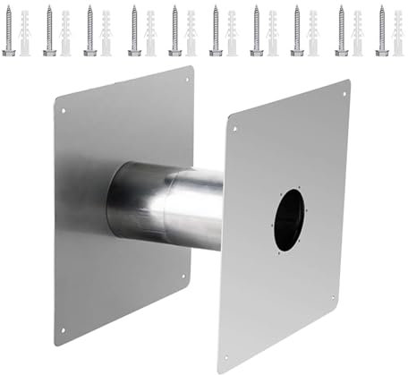 Dedal de pared | Dedal de pared con ventilación de acero | Dedal de pared de madera | Dedal de pared doble para el hogar | Dedal de ventilación | Dedal de pared aislado a temperatura ajustable