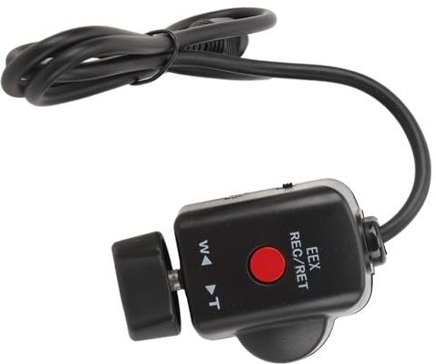 Camcorder-Zoom-Controller, Videokamera-Fernbedienung mit 8-poligem Anschluss, Rec RET Start Stop Camcorder-Zoom-Fernbedienung für PMW EX1 PMW EX3 PMW EX1R-Kamera
