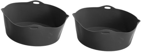 Alipis 2 Pièces doublures de mijoteuse Accessoire de cuisine indispensable pour mijoteuse Doublure de pour mijoteuse instantané cuiseur à ramen mini cuiseurs à riz Grey