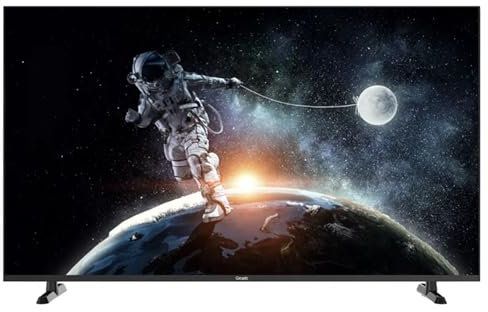 Graetz GR55T2950 - TV 55 Pollici, Smart TV 4K, H.264, H.265 HEVC MAIN10, DVB-T2, Classe energetica G
