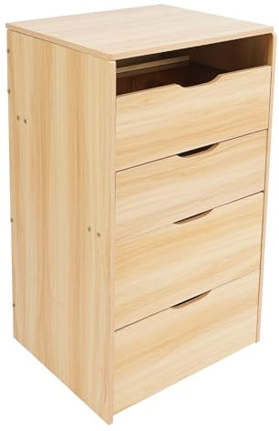 Tocador 3 en 1 con taburete, tocador con 3 cajones, tocador con espejo abatible, placa de cristal visible, juego de tocador pequeño para dormitorio, 40 x 48 x 80 cm