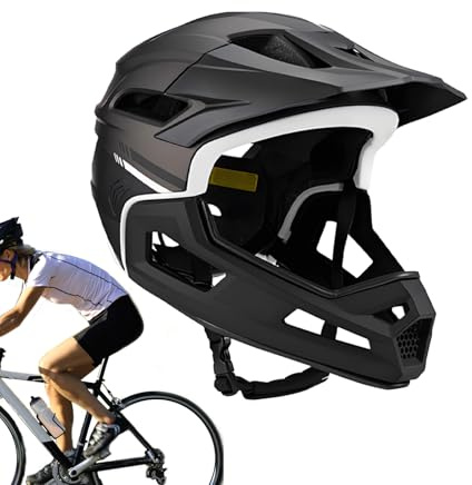 Mountainbike-Integralhelm | Mountainbike-Helm für Erwachsene für Männer und Frauen | Radfahrer-Ausrüstung verstellbar, stoßdämpfend, für Damen, Herren, Erwachsene, Radfahrer