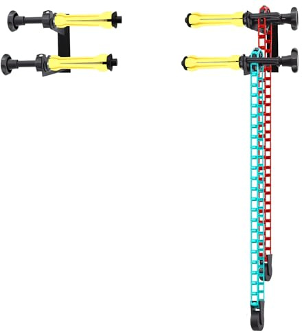 MagicLine Photography Backdrop Wall Mount 2 Roller Support System, Manual Photo Background Celling/Light Stand Mounting Holder,Heavy Duty Backdrop Stand for Home Video Studio & Photographer