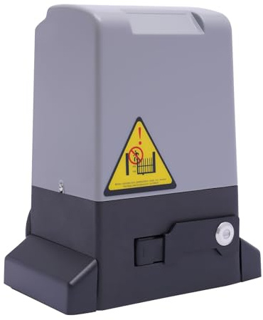 Motorizzazione Cancello Scorrevole 750W, Apriscatole Automatico Elettrico 1600Kg 12M, Motore A Cremagliera Con 2 Telecomandi, Chiusura Automatica 5/10/20S, Porta Villa Giardino 50M