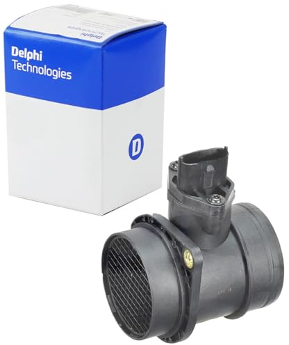 DELPHI AF10289-12B1 Luftmassenmesser/Luftmengenmesser LMM 12V 5-Polig Kompatibel mit FIAT STILO 192 46811122 AF10289 71724214