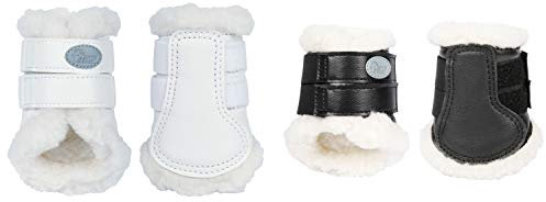 NETPROSHOP 1 Paar Gamaschen Flextrainer mit wärmeabführendem Innenfutter Mini Shetty, Shetty oder Pony, Groesse:Shetty, Farbe:Schwarz