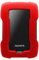 Adata HD330 Externes Festplattenlaufwerk (1000 GB, 2, 5 Zoll, Micro-USB B, 3.0 (3.1 Gen 1) mit USB-Port, rot