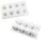 1PC 8x 3D Moule de Silicone en Forme de Pomme Moule de Gâteau Mousse pour Glace Chocolat Pâtisserie Dessert et Outil de Ustensiles de Cuisson