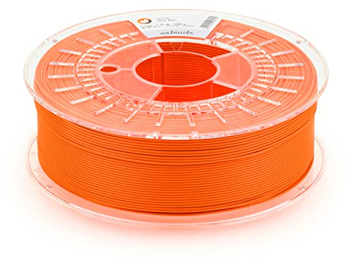 extrudr® PLA NX2 MATT ø1.75mm (1kg) 'NEON ORANGE MATT' - 3D Drucker Filament - Made in Austria