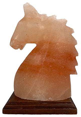 SudoreWell® Salzkristall Lampe Salzlampe 'Pferd' aus der Salt Range Pakistan