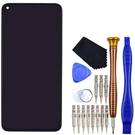 VEKIR Negro PCT-AL10 Pantalla LCD Pantalla táctil digitalizadora de 6,4 reemplazo Compatible con Honor View 20 PCT-TL10 PCT-L29 Huawei Nova 4 VCE-AL00 VCE-L22